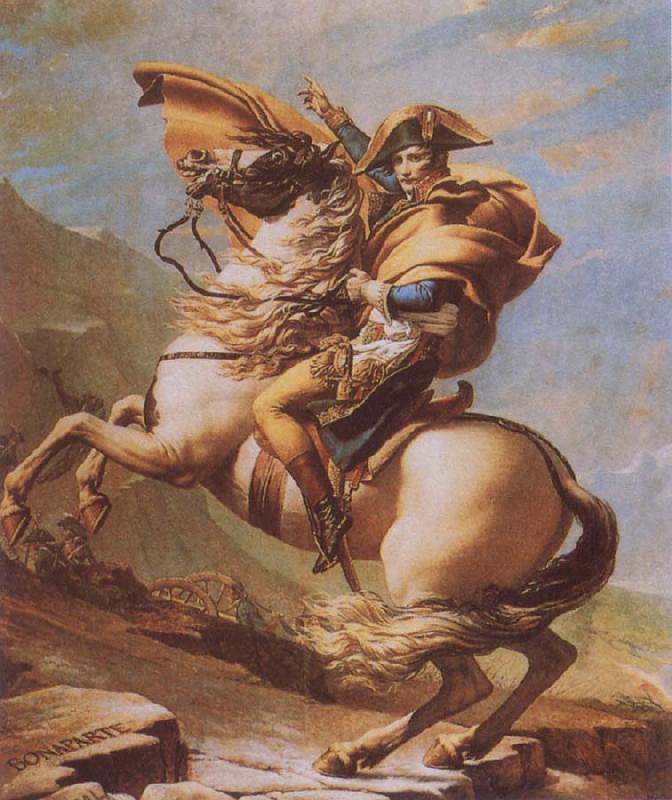  Napoleon Crossing the Alps